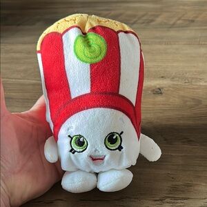 Shopkins Plush POPPY CORN Popcorn Stuffed Animal Toy 6 inches
